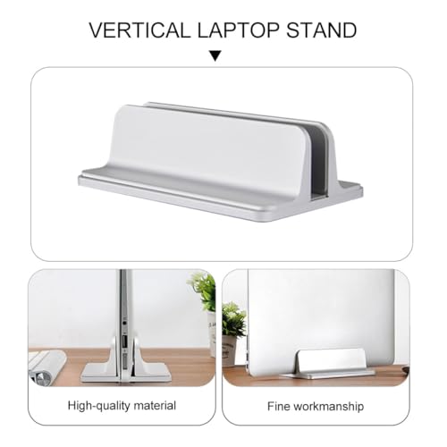 Soporte vertical ajustable para laptop de aluminio Homoyoyo miniatura 6