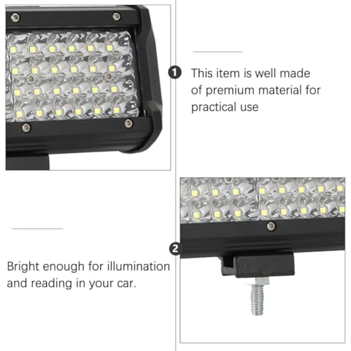 Evita accidentes en montacargas con esta barra de luz LED 480W 7