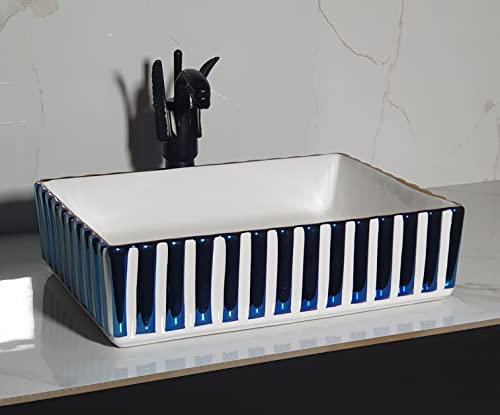 See full amazon price history chart for B Backline Ceramic Table Top Wash Basin/Counter Top Basin Sink/Wash Basin Art Basins For Bathroom 19 X 14 X 5 Inches (Blue White) B Backline Ceramic Table Top Wash Basin/Counter Top Basin Sink/Wash Basin Art Basins For Bathroom 19 X 14 X 5 Inches (Blue White) (B0B71N5VZF) Amazon Price History, Amazon Price Tracker