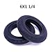 6 Inch 6X1 /4 Solid Tire for Folding, Electric Scooter, and Mini Electric Car — Non-Pneumatic Rubber Tire, 143mm Outer Diameter, 84mm Inner Diameter, 31mm Thickness