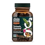 Gaia Herbs Turmeric Supreme Joint, Vegan Liquid Capsules, 120 Count - Turmeric Curcumin Supplement Supports Joint Health & Mobility, Occasional Pain
