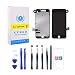 Produktbild LTZGO Ersatz LCD Display für iPhone 7 Schwarz Display Touchscreen mit Werkzeuge Reparaturset Vorinstallierter Kommt mit Hörmuschel, Frontkamera,Näherungssensor