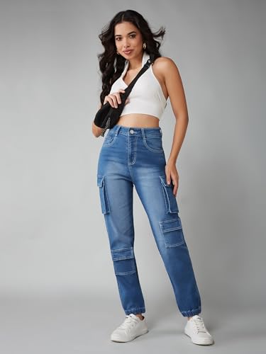 Image of Dolce Crudo High Rise Bootcut Jeans for Women