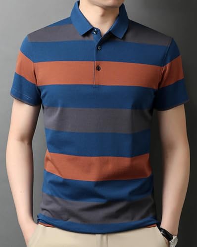 Image of Nobel Monk Men's Regular Fit Polo T Shirt |Half Sleeves |Collar Tshirts |Casual T-Shirt for Men