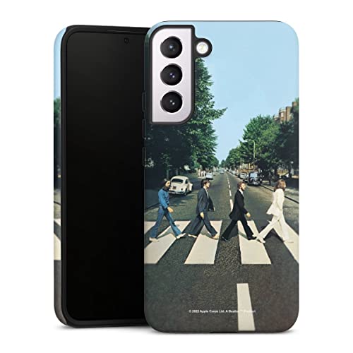 DeinDesign Coque Compatible avec Samsung Galaxy S22 Plus Coque renforcée Coque Antichoc Abbey Road The Beatles Musique - Les Beatles, Paul McCartney, John Lennon, RIngo Starr, George Harrison DeinDesign Coque Compatible avec Samsung Galaxy S22 Plus Coque renforcée Coque Antichoc Abbey Road The Beatles Musique