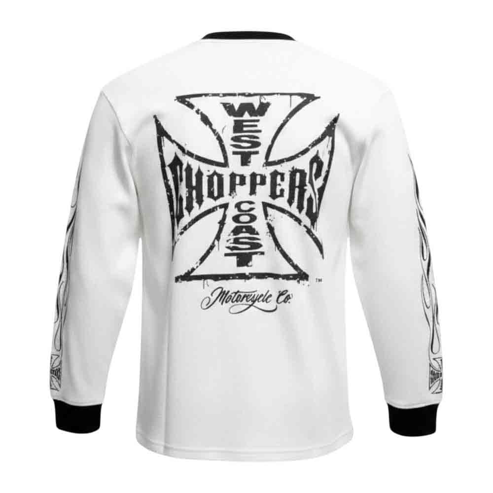 West Coast Choppers Worn Cross Sweatshirt 2XL