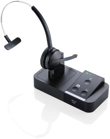 Jabra PRO 9450 Mono Midi-Boom - Professional Wireless Unified Communicaton Headset (Renewed)