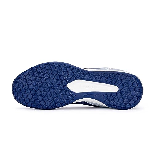 Image of Li-Ning Ultra Speed Non-Marking Badminton Shoe|Indoor Sports|Stability Heel, Prototypical Sole, Lightweight Shoe (Navy Blue /Light Blue,UK 9)