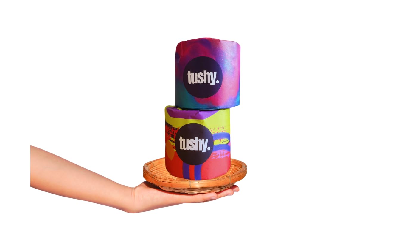 Tushy – 100% Baboo Preiu Soft Toilet Roll,300 Sheet, 24 Toilet Rolls - View #9