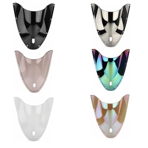 Pare-brise de moto noir pour sorties sportives, bulle de protection de carénage 999 749