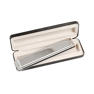 PacuM Harmonica par clé d’instrument 24 trous Tremolo Harmonica C Key Bonne étanchéité à l’air Harmonica professionnel Instruments de musique Harmonica - Les Beatles, Paul McCartney, John Lennon, RIngo Starr, George Harrison PacuM Harmonica par clé d'instrument 24 trous Tremolo Harmonica C Key Bonne étanchéité à l'air Harmonica professionnel Instruments de musique Harmonica – Image 2