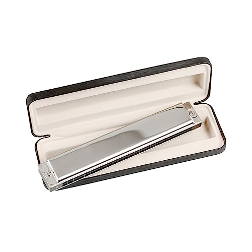 PacuM Harmonica par clé d’instrument 24 trous Tremolo Harmonica C Key Bonne étanchéité à l’air Harmonica professionnel Instruments de musique Harmonica - Les Beatles, Paul McCartney, John Lennon, RIngo Starr, George Harrison PacuM Harmonica par clé d'instrument 24 trous Tremolo Harmonica C Key Bonne étanchéité à l'air Harmonica professionnel Instruments de musique Harmonica – Image 3