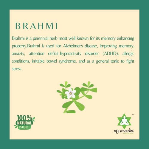 Image of Brahmi Ark 600 ml | Natural Brahmi (Bacopa Monnieri) Hydrosol | Supports Mind Wellness, Focus & Alertness | Ayurvedic Herbal Brain Tonic | FSSAI Certified
