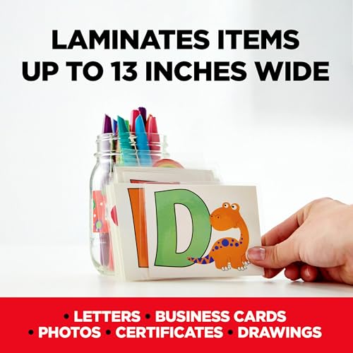 Scotch Thermal Laminator, Extra Wide 13 Inch Input, Ideal for Teachers, Small Offices, or Home (TL1302X) - Image 5
