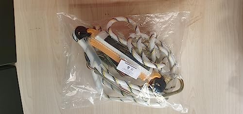 ENJOHOS Fall Restraint Lanyard Safety Harnesses Kits Professional Positioning Lanyards with CE Certification 2M Climbing Fall Arrest with Alloy Steel Snap Hook for Outdoor Climbing Rescue Rappelling