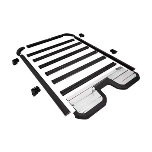 Roof Rack Basket Cargo Carrier Luggage Rack Basket Top Cargo Carrier Compatible For Land Rover Compatible For Discovery 5 2017-2024