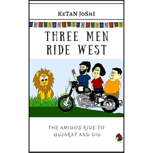 Three Men Ride West Audiolibro Por Ketan Joshi arte de portada