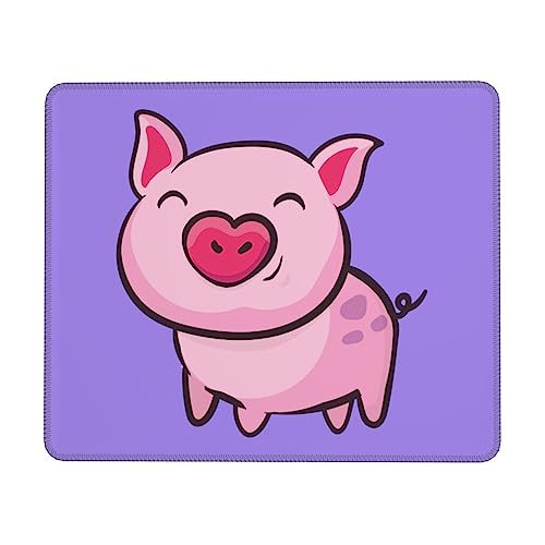 Preisvergleich Produktbild VACSAX Laptop-Mauspad, Motiv Smile Pink Pig