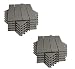 Produktbild Terrassen-Fliese WPC Kunststoff, 2m² Garten klick-Fliese, Bodenbelag für Terrasse Balkon, 30x30cm mit Stecksystem Hellgrau