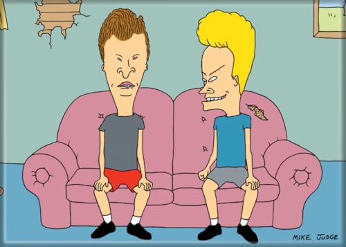 Imán Ata-Boy Beavis and Butt-Head 2.5x3.5 pulgadas