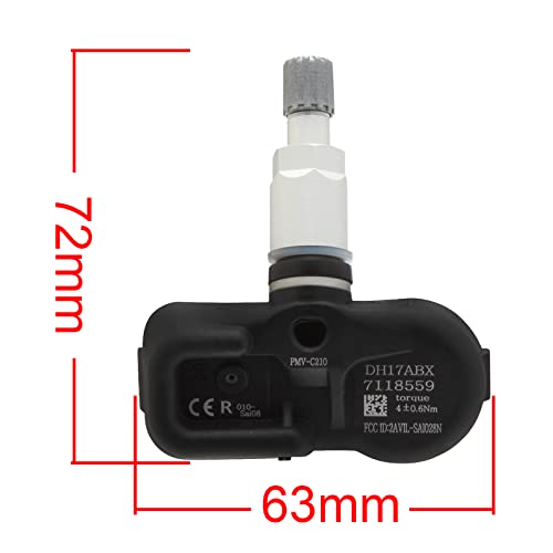 Madlife Garage 4260702030 Reifendrucksensor RDKS ES GX IS C IS III LC LS LX RX Auris Van Aygo Camry Stufenheck Corolla Mirai Prius C PHV Plus RAV 4 IV V Verso S Vios Yaris