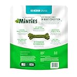 Minties Dental Chews for Dogs, 60 Count, Vet-Recommended Mint-Flavored Dental Treats for Medium Dogs 25-50 lbs, Dental Bones Clean Teeth, Fight Bad Breath, and Removes Plaque and Tartar - Image 2