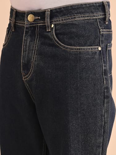 Image of Style Quotient Men Relaxed Fit High Rise Cotton Jeans