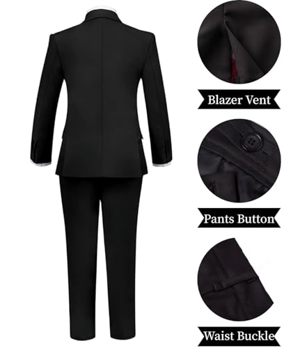 Save 33% on Boy's 5-Piece Tuxedo Suit Set - Image 7