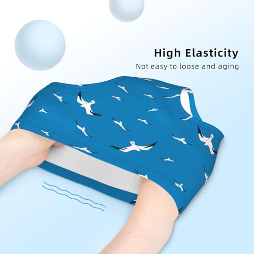 Birds Of Seagulls Flies In The Sky Girls' Underwear Soft Cotton Little Girls Panties Comfort Briefs4