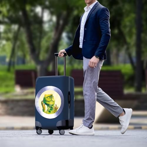 Dinosaur Travel Luggage Cover Suitcase Protector Luggage Cover Protector 32 Inch Washable Luggage Protector Suitcase Cover3