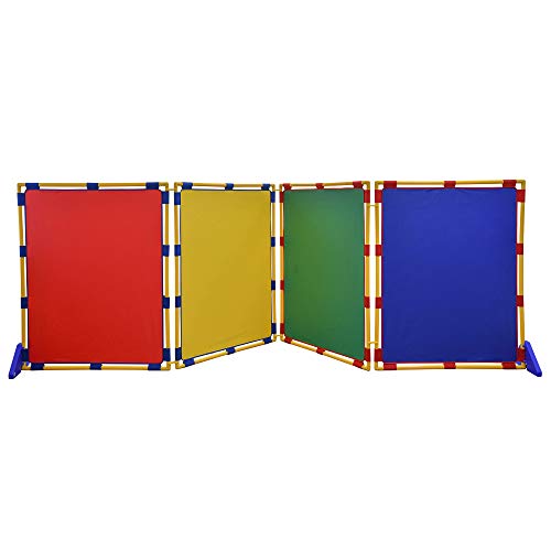Childrens Factory Classroom Room Divider Room Divider Panel Rainbow 4