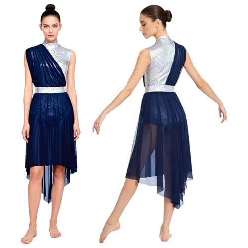 Unitard ballet costumes de danse contemporaine pour femme en maillage