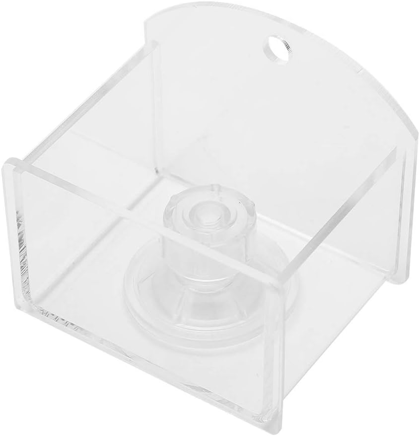 Acrylic Tortoise Basin Bath Drinking Feeding Box Reptile Lizard Automatic Drinker Fountain Supplies