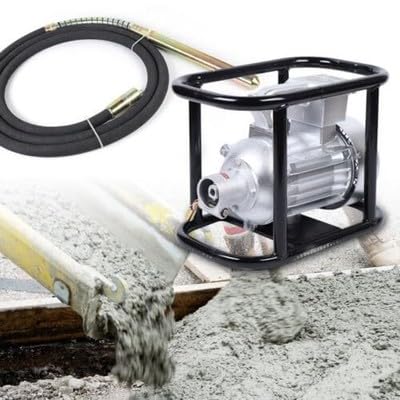vibratore per calcestruzzo, 1500 W, motore elettrico per calcestruzzo, vibratore per interni, 2840 giri/min, vibratore elettrico per calcestruzzo, compressore per calcestruzzo, vibratore per
