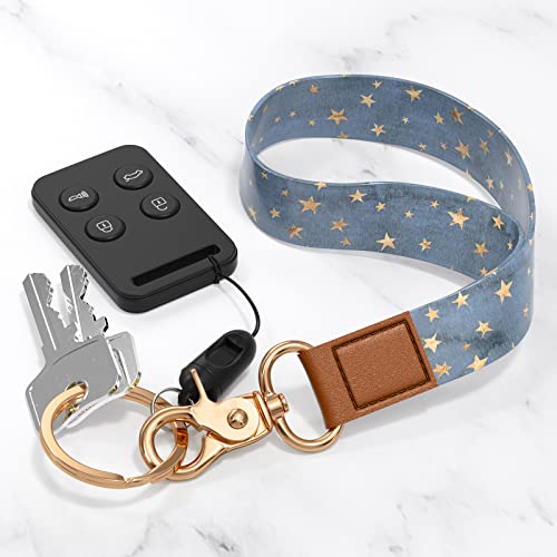Image of Wrist Lanyard Key Chain, Wristlet Strap Keychain Holder for Women Men Car Keys Wallet Card Phone