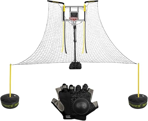 Basket-ball retour automatique mural pour entraînement de tir extérieur et rebound individuel