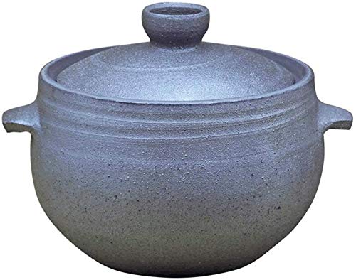 Ceramic Rice Cooker With Lid,Japanese Rice Pot,Ceramic Casserole,Round Earthenware Clay Pot,Hot Pot,Not-stick Stew Pot,Soup Hot,Stovetop Cookware A 8l