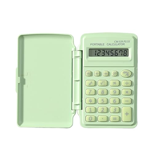 Mini Calculatrice - Appareil de calcul de poche avec couvercle | Calculatrice portable pour , pour...
