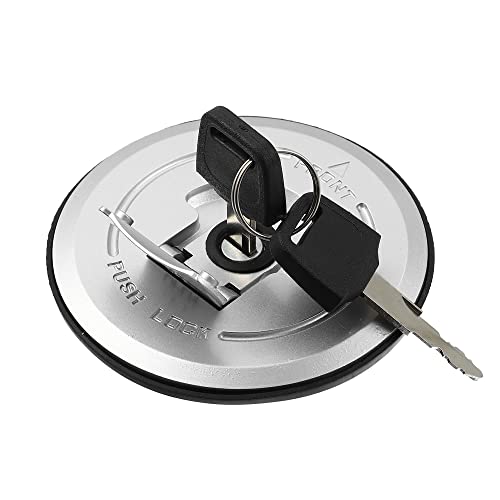 X AUTOHAUX 1 Set Couvercle de Réservoir d'Essence de Moto Bouchon de Réservoir avec Clés pour Honda