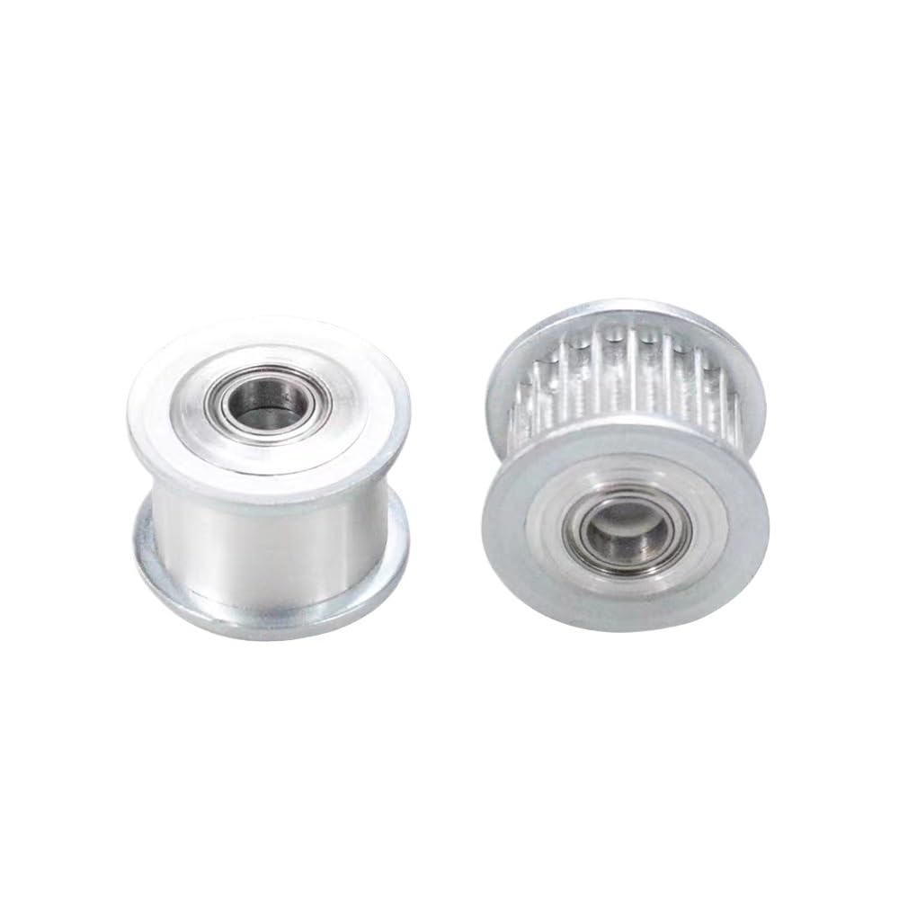 1 2 3 5 10 sztuk HTD 15 zębów napinacz koło pasowe luźne otwór 3/4/5mm-8/9mm pasuje szerokość paska 6mm prowadnica łożyska regulująca koło synchroniczne(9mm Smooth 16mm OD,3pc width 6mm)