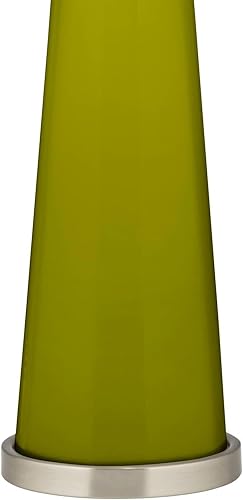 Miniatura 3 de Color + Plus Peggy 29 3/4" Lámpara de mesa de cristal verde oliva