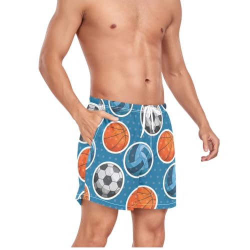 Traje de baño para hombre azul soluciona humedad en yoga 5