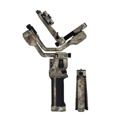 Gimbal DJI RS 5 protegido contra rozaduras usando pegatinas y calcomanías de película DIY 09