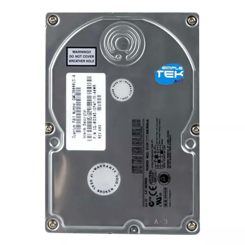 Disco duro IC35L060AVV207-0 SIMPLETEK 61,4 GB 3,5 IDE PATA EIDE reacondicionado para Windows