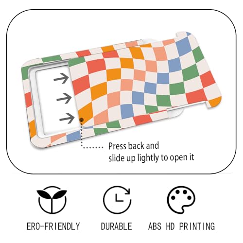 Ozve BADGE HOLDERA-12 Reels Retractable With Carabiner Reel Clip, Id Name Tag Work Badge Holder Belt Ferrule thumb #5