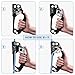 TRIWODNER Climbing Hand Ascender Rock Climbing Tree Arborist Rescue Rappelling Equip Left Right Hand Climbing Ascender Rope Clamp for 8-13mm (Right Hand Blue)