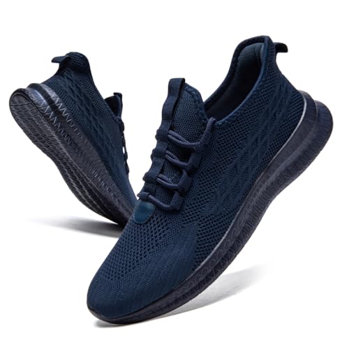 Image of Women's Tennis Running Walking Shoes Slip on Casual Non Slip Athletic Workout Gym Sneakers Fashion Lightweight Breathable Mesh Jogging Work Sports Outdoor Shoe