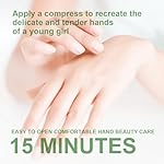 SULADEC Moisturizing Hand Mask with Shea Butter and Goat Milk, Hydrating Hand Masks for Dry Cracked Hands, Dry Skin Moisturizer for Soft and Smooth Touch Hands - Men Women - 5 Pairs - Image 3