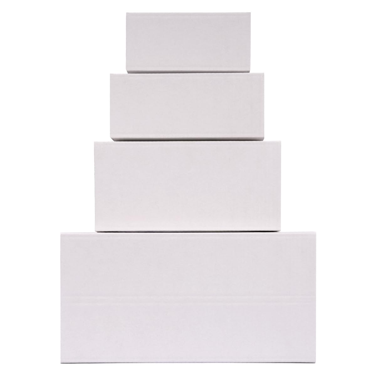 verpacking cajas de cartón 200 x 150 x 90 mm KK 10 blancas [tamaño y cantidad a elegir] canal simple cajas pequeñas 25 unidades