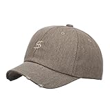 Baseball Cap Unisex Sommer Schirmmütze Vintage Kappe Herren Damen Basecap im Washed Verstellbare Sonnenhut Baumwolle Baseball Mütze Hip Hop Mode Freizeit Cap für Sport Outdoor Angeln Reisen Wandern